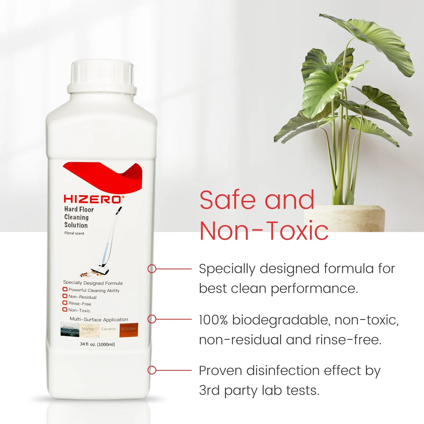 HIZERO HYGIENEHERO™ CLEANING SOLUTION